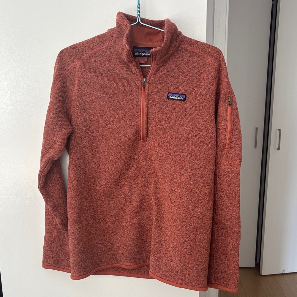 Patagonia Rust Fleece Pullover